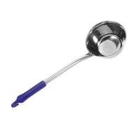ERINGOGO Louche à Eau en Acier Inoxydable 18 CM Long Manche Louche à Soupe Polyvalente Cuillère Cuisine Métal Résistante Cuisine et Bain Versement sans Goutte Nettoyage Facile