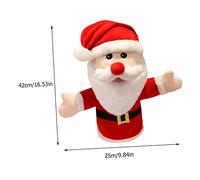 ERINGOGO Main Peluche Père Noël Coton PP de Noël pour Garçon Fille Créativité et Jeu Parent Garçon Fille