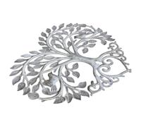 ERINGOGO Maison d'art en Métal Arbre de Vie de Cœur Décoration Murale en Fer Unique et Délicate Ornement Suspendu Sûr et Facile à Utiliser Maison