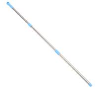 ERINGOGO Manche de Balai en Acier Inoxydable 3 Sections Démontable Noir Tige de Balai pour Nettoyage des Sols Remplacement Manche de Serpillière Robuste pour Usage Domestique et