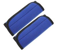ERINGOGO Manchons Antidérapants pour Barres d'Haltères 2 Pcs en Mousse Souple Bleue Coussinets Protecteurs Confortables pour Squats et Tractions Accessoires Fitness pour Salle de Sport