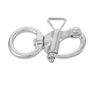 ERINGOGO Manille Pivotante INOX pour Mouillage Voilier Crochet Rapide INOX pour Chaîne Ancre Manille de Gréement Résistante Corrosion