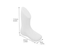 ERINGOGO Mannequin Pied Garçon Fille Plastique Blanc Pour Présentation Chaussures Garçon Fille Modèle Portable Et Léger Pour Boutique Et Vitrine