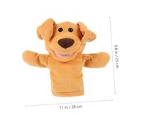 ERINGOGO Marionnette à Main Chien Peluche Éducatif pour Théâtre de Marionnettes et Conte Histoires Jeu de Rôle pour Garçon Fille avec Contrôle Facile des
