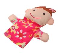 ERINGOGO Marionnette à Main Familiale pour Tout-Petits Fille en Peluche, Éducatif Interactif 1 Pièce, Adaptée aux Garçon et Filles de 2 à 4 Ans, pour Jeux de Rôle et Contes en Maternelle