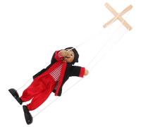 ERINGOGO Marionnette Pirate Bois Jouet Marionnette à Fil pour Garçon Fille Jeu Et Spectacle Décoratif