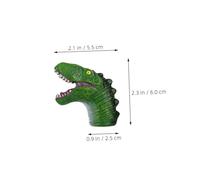 ERINGOGO Marionnettes Doigts Dinosaure Set Vinyle Flexible pour Garçon Fille Jouets Animaux à Doigts pour Jeux de Rôle Fêtes et Histoires Éducatifs pour Tout Petits