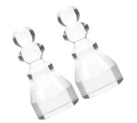 ERINGOGO Marqueur Identification de Mise Distincte de Victoire en Acrylique Transparent 2 Pièces Accessoire Élégant pour Roulette et Poker pour Tables de Jeu et Compétitions