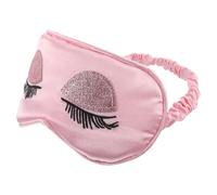 ERINGOGO Masque de Sommeil pour Femme en Imitation Soie avec Sequins Scintillants Couvre-Yeux Doux et Léger Taille Grosse Bandeau Élastique Ajustable pour Voyage et Sommeil Nocturne