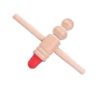 ERINGOGO Masseur pour Pieds en Hêtre Massif de Croix Rouge Bâton de Massage des Points D’Acupuncture Outil Manuel de Massage des Pieds et Corps pour Relaxation et Bien-être Portable