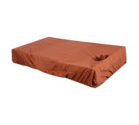ERINGOGO Matelas de massage accessoires de table de massage couvre-lit lavable fournitures de massage couvercle de lit élastique d'extension des cils accessoire de beauté polyester Brun