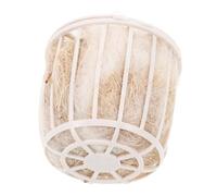 ERINGOGO Matériaux Nidification Oiseaux Naturels Jute Et Coton avec Panier Coussin Nid Remplaçable pour Petits Oiseaux Et Perroquets Accessoire Nidification Décoratif Intérieur Extérieur