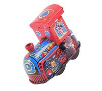 ERINGOGO Mécanique à Remonter Tôle pour Garçon Fille Locomotive Vintage Colorée sans Pile pour Garçons et Filles Cadeau et Décoration
