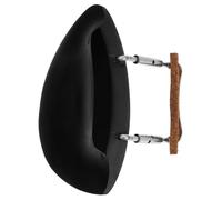 ERINGOGO Mentonnière Pour Violon En Bois D’ébène, Repose-menton Rond, Accessoire D’instrument à Cordes, Compatible Violon Et Alto, Fournitures Professionnelles Pour Instruments De Musique