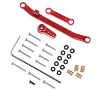 ERINGOGO Metal Steering Rod Set for Rc Car Axial Upgrade Kit with Tie Rod and Arm High Precision Replacement for Remote Control Models