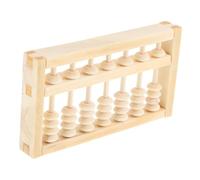 ERINGOGO Mini Boulier Traditionnel pour Garçon Fille Et Adultes Outil Pédagogique Montessori pour Apprentissage Mathématiques Photographie Et Décor Vintage Abacus Chinois Naturel