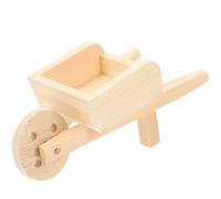 ERINGOGO Mini chariot miniature modèle micro paysage décoration réaliste chariot modèle brouette chariot mini chariot de jardin modèles petit chariot de courses modèle bois modèle voiture