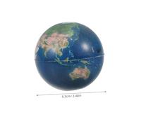 ERINGOGO Mini Globe Terre Modèle Éducatif Réaliste Pédagogique Portable pour Apprentissage Géographique Garçon Fille et École