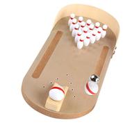 ERINGOGO Mini Jeu de Bowling de Table Intérieur pour Garçon Fille et Adultes Interactif Parent-garçon Fille Quilles et Boule Améliore Coordination Œil-Main pour Fête et Jeu Familial