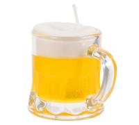 ERINGOGO Mini Verre à Bière Décoratif Cire Réutilisable Tasse Vintage pour Bar Danniversaire Verre à Chic et Original