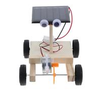 ERINGOGO Mini Voiture Solaire DIY Bois Kit Éducatif Scientifique pour Garçon Fille Construction Miniature Apprentissage Créatif et Pratique Pédagogique Assembleur