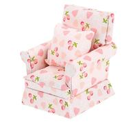 ERINGOGO Miniature Modèle avec Motifs Cerise et Cœur Décoration Maison Miniature pour Chambre Garçon Fille Jeu Éducatif et Créativité