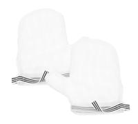 ERINGOGO Mitaine Anti-griffures pour Bébé en Nylon Respirant, Maille Double Face Légère, Ajustable Cordon, pour Période de Dentition en Été Couleur Aléatoire