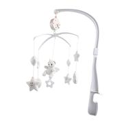 ERINGOGO Mobile Lit Musical Ange avec Sonnette Suspendue Éveil Né Stimulation Visuelle et Motrice Décoration Berceau Unisexe