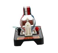 ERINGOGO Modèle de Mini-Moteur Électrique Éducatif, Kit de Physique pour Collège, Dispositif Pédagogique Scientifique Compact pour Expériences D’électricité et Apprentissage Pratique