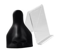 ERINGOGO Modèle De Nez En Silicone Flexible Pour Piercing Support Acrylique, Simulation Réaliste, Pratique Pour Formation Au Piercing Nasal En Salon De Beauté