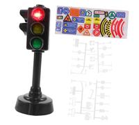 ERINGOGO Modèles Panneaux de Signalisation et Feu pour Garçon Fille Éducatif de Reconnaissance Routière Apprentissage Sécurité Circulation pour Garçon Fille