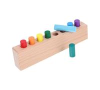 ERINGOGO Montessori Bois pour Garçon Fille Sensoriel Éducatif pour Développement de Coordination Cognition des Couleurs