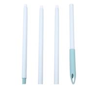 ERINGOGO Mop Pole Replacement Handle With American Threaded Head Ergonomic Long Pole For Household Floor Cleaning Compatible With Soft Brushes Detachable And Space-saving Design