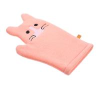 ERINGOGO Moufles De Bain En Éponge Doux De Toilette Pour Garçon Et Filles, Lot De 2 Set De Pièces, Couleur Rose Motif Chaton, Légers Et Pratiques Bain Gommage Corporel