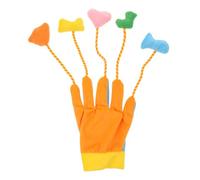 ERINGOGO Moufles Magique à Cinq Doigts pour Chat Interactif en Peluche avec Clochette Intégrée D’Entraînement à Taquiner Stimulation Ludique pour Chatons et Chats Domestiques pour