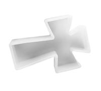 ERINGOGO Moule en Silicone de Croix Outil Polyvalent et Solide pour DIY Aromathérapie pour Résine Époxy et Bougies et Artisanat Créatif