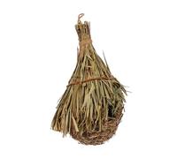 ERINGOGO nid d'oiseau en Paille Maison des Oiseaux Pendaison Artisanat volet Maison d'oiseaux Mousse Accessoires Oiseaux Salon des nid Suspendu de Tissage d'herbe