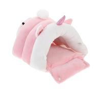 ERINGOGO Nid Licorne pour Hamster Maison Chaude pour Cochon Cachette Confortable pour Rongeur
