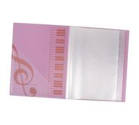 ERINGOGO Organisateur de Partitions Pages avec Pochettes Dossier Musique Chœur et Piano Classeur Détachables pour Band et Stockage de Partitions