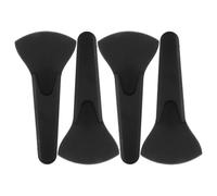 ERINGOGO Organisateur Magnétique pour Ciseaux Cuisine 4 Pcs Support Mural Noir en Plastique et Aimanté Rangement Pratique pour Réfrigérateur et Accessoires Cuisine