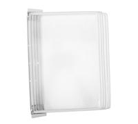 ERINGOGO Organiseur Mural pour Dossiers Pages Porte Documents Suspendu pour Fichiers Rangement Gain de Place pour Bureau Support Robuste pour Affichage Facile