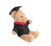 ERINGOGO Ours Peluche Chapeau de Diplômé de Remise pour Adultes Décoration pour Photos et Souvenirs