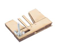ERINGOGO Outil De Fixation Bois pour Maquette De Voilier Outil Aide DIY Compatible avec Modèles De Bateaux Bois Outils Amarrage Et Légers