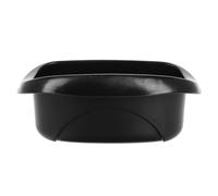 ERINGOGO Panier à Vélo Pour Garçon Et Filles Unisexe Solide Fonctionnel En Plastique Noir Compatible Tricycle Rangement Grand Volume Promenade Jouets Bouteilles