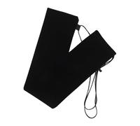 ERINGOGO Paquet de Rangement Élégant en Velours Noir pour Flûte Électrique Bandoulière Réglable, Étui de Transport Pratique pour Usage Quotidien et Voyage