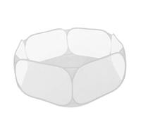 ERINGOGO Parc Pliable pour Petits Animaux Enclos Six Pans en Polyester pour Hamsters et Rongeurs Espace de Jeu Sécurisé Facile à Déployer