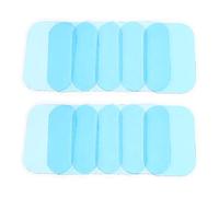 ERINGOGO Patch pour Ceinture Abdominale à Usage Quotidien, Petit Stimulateur Abdominal en Gel Adhésif, Coussinet de Gel Compact 6x4 Cm, Haute Conductivité, Garde la Peau Sèche, Lot de 50