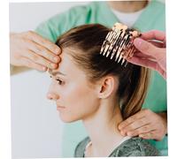 ERINGOGO Peigne Cheveux Latéraux Acétate Accessoire Coiffure Sûr et Élégant pour Cheveux Fins et Courts Style Moderne pour Fêtes et Occasions