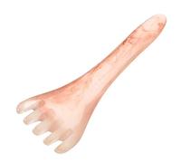 ERINGOGO Peigne de Massage Cuir en Cire d'Abeille Outil de Massage Tête Gratte-Cheveux Ergonomique Accessoire Favorise la Circulation Sanguine et Hommes