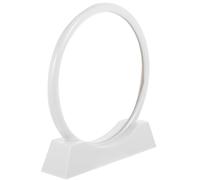 ERINGOGO Peinture Artistique Soi-Même Sable Mouvant 17×20 CM Kit DIY 7 Pouces Rond Blanc pour Décoration Intérieure Salon Chambre Image de Paysage en Sable Fluide